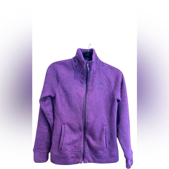 The North Face Women’s Zip Up Jacket. Purple, XS. - Picture 1 of 7